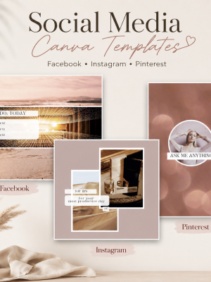 12,000+ Social Media Canva Templates Mega Bundle